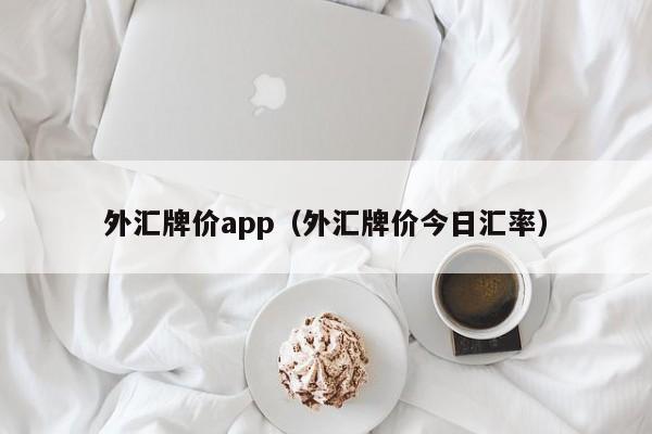 外汇牌价app（外汇牌价今日汇率）