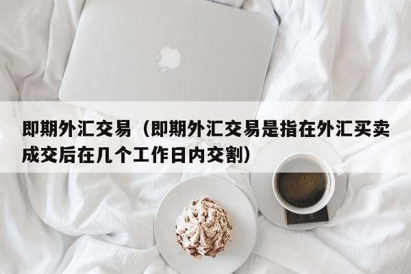 即期外汇交易（即期外汇交易是指在外汇买卖成交后在几个工作日内交割）