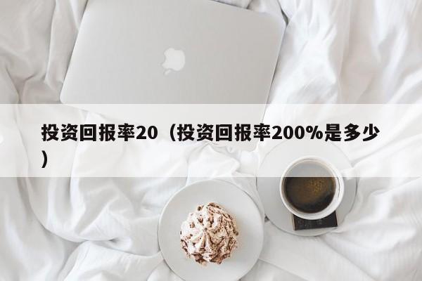 投资回报率20（投资回报率200%是多少）