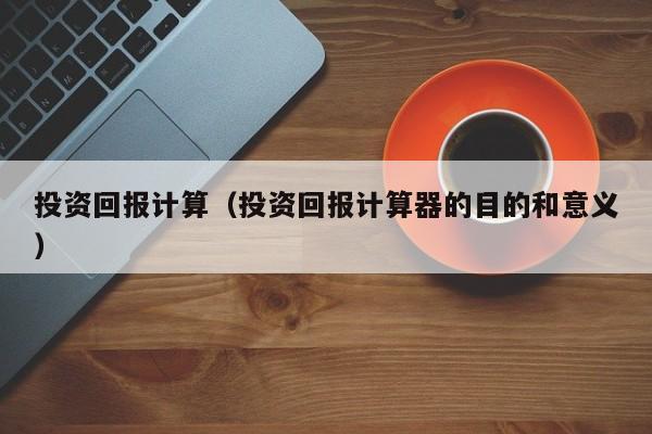 投资回报计算（投资回报计算器的目的和意义）