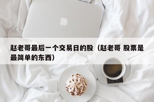 赵老哥最后一个交易日的股（赵老哥 股票是最简单的东西）