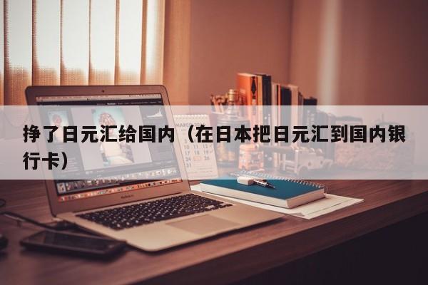 挣了日元汇给国内（在日本把日元汇到国内银行卡）