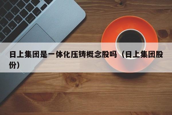 日上集团是一体化压铸概念股吗（日上集团股份）