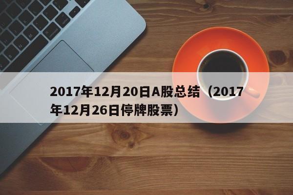 2017年12月20日A股总结（2017年12月26日停牌股票）
