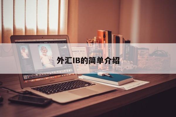 外汇IB的简单介绍
