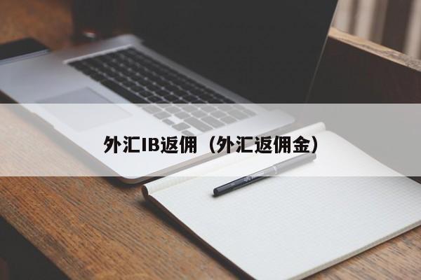 外汇IB返佣（外汇返佣金）