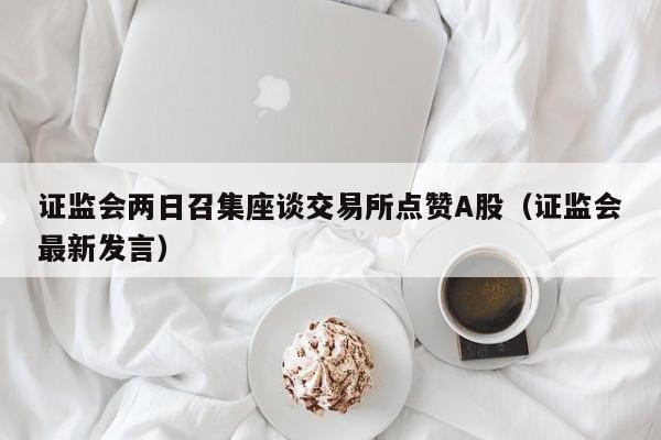 证监会两日召集座谈交易所点赞A股（证监会最新发言）