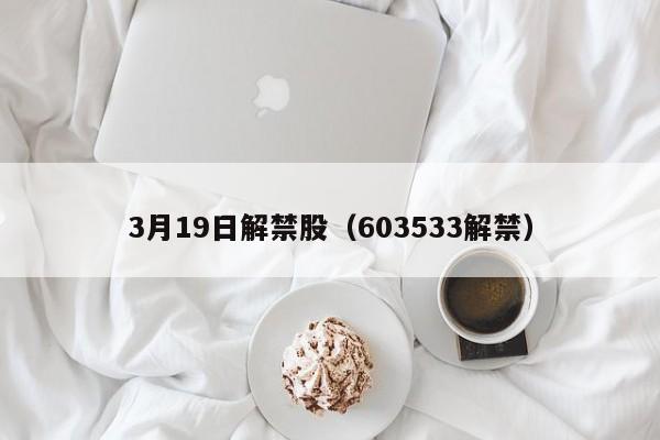 3月19日解禁股（603533解禁）