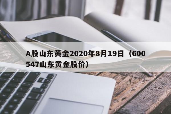 A股山东黄金2020年8月19日（600547山东黄金股价）