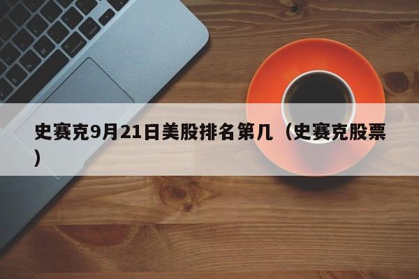 史赛克9月21日美股排名第几（史赛克股票）