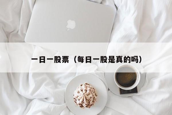 一日一股票（每日一股是真的吗）